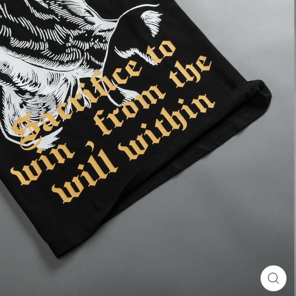 DARC SPORT X ” BODYBUILDING SAVED MY LIFE” PRAYING HANDS CREATOR SHIRT - Picture 6 of 10